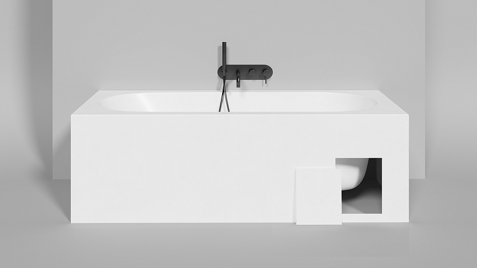 Встраиваемая ванна SALINI ORNELLA 180x80 - фото-7 | interior market