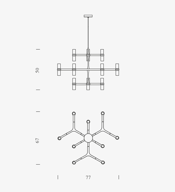 Потолочный светильник  Nemo CROWN MINOR - фото-3 | interior market