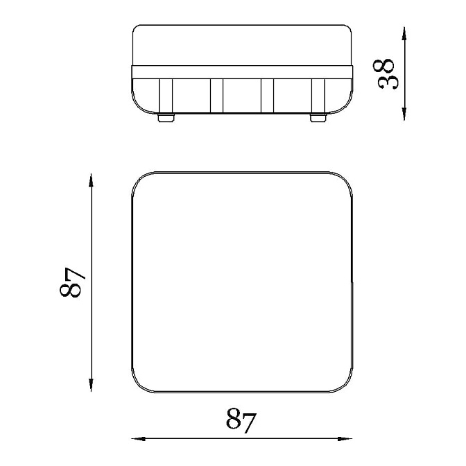 Пуф для улицы Rugiano Dafne Square - фото-4 | interior market