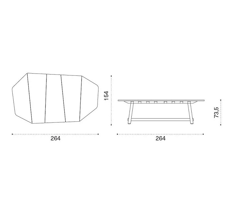Обеденный стол Ethimo Rafael - фото-2 | interior market