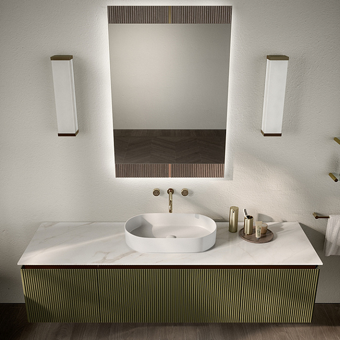 Комплект мебели для ванной Oasis Naos NA 015 - фото-2 | interior market