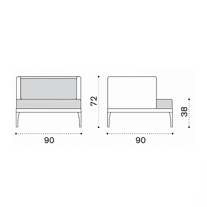 Кресло для улицы Ethimo Infinity - фото-2 | interior market