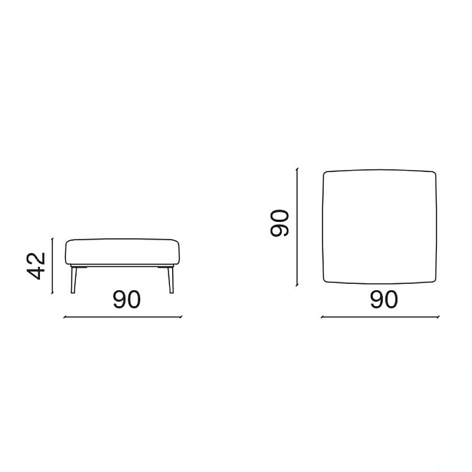 Пуф Novamobili Kubì - фото-3 | interior market