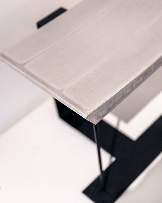 Табурет Pierre Chareau Béton et métal - фото-2 | interior market