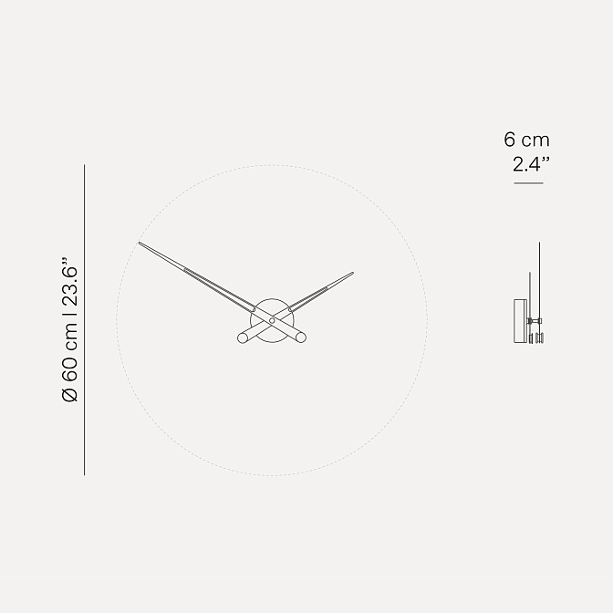 Часы настенные Axiom i NOMON - фото-3 | interior market