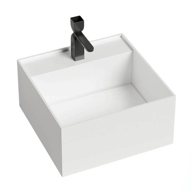 Раковина накладная матовая SALINI ARMONIA SQUARE TOP 02 - фото-1 | interior market