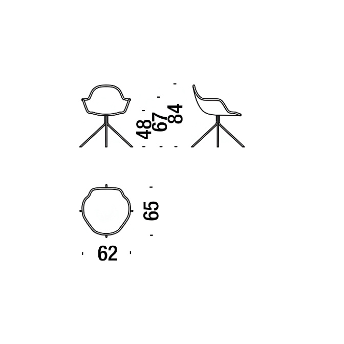 Кресло Moroso Tia Maria - фото-2 | interior market