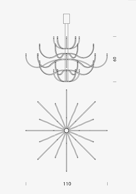 Потолочный светильник  Nemo DYNASTY - фото-2 | interior market