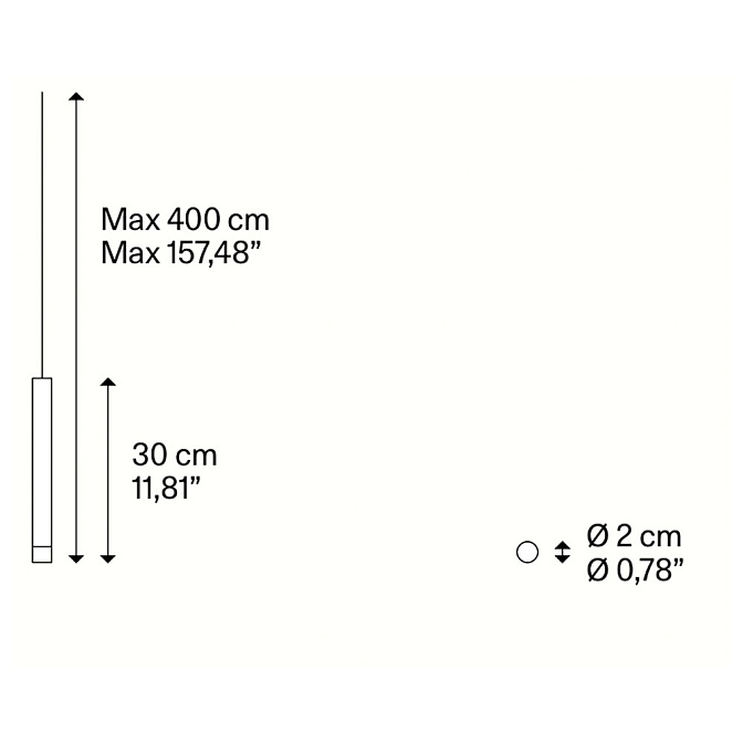 Потолочный светильник  Lodes (Studio Italia Design) A–Tube Nano small - фото-3 | interior market