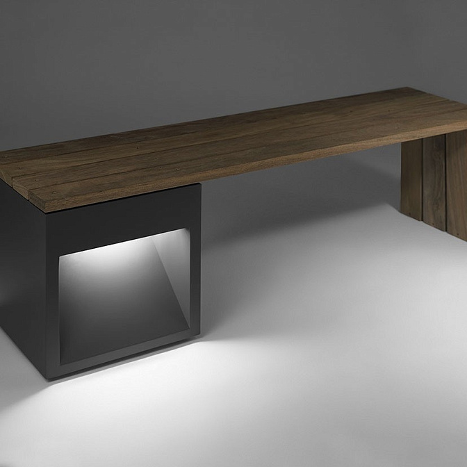 Уличный светильник  B.Lux Lap Bench 45-2A - фото-1 | interior market