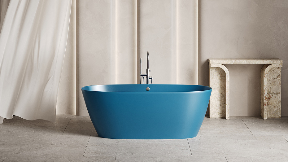 Отдельностоящая ванна SALINI SOFIA LIGHT с переливом - фото-4 | interior market