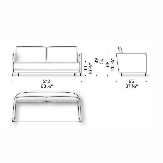 Диван De Padova Blendy Movie - фото-3 | interior market