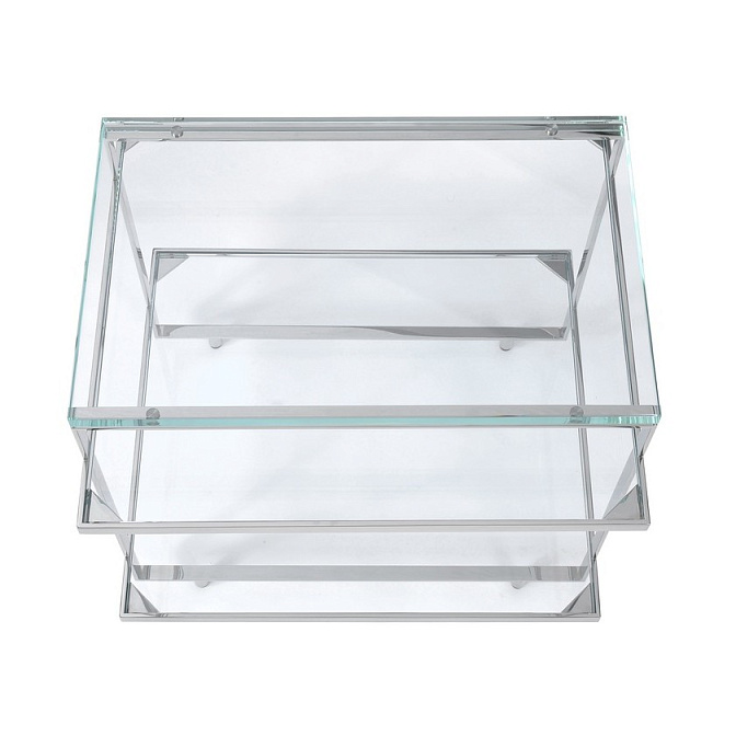 Журнальный столик Bolier Frost 3 Tier End Table - фото-3 | interior market