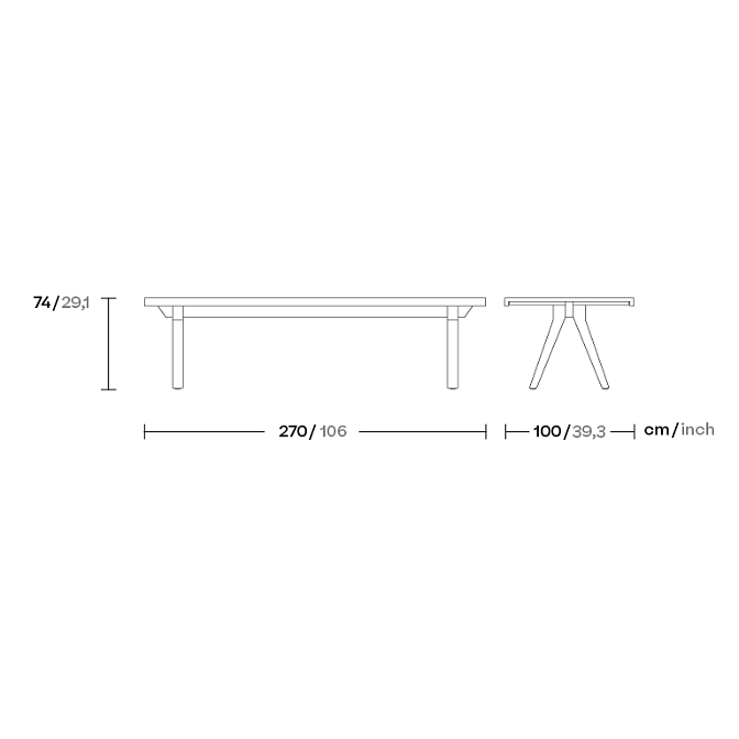 Обеденный стол Kettal Maia - фото-3 | interior market