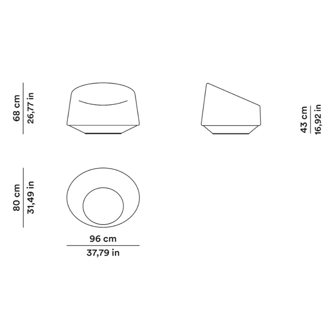 Кресло Tacchini CRYSTAL - фото-3 | interior market