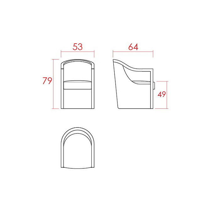 Обеденный стул JNL Cléance - фото-3 | interior market