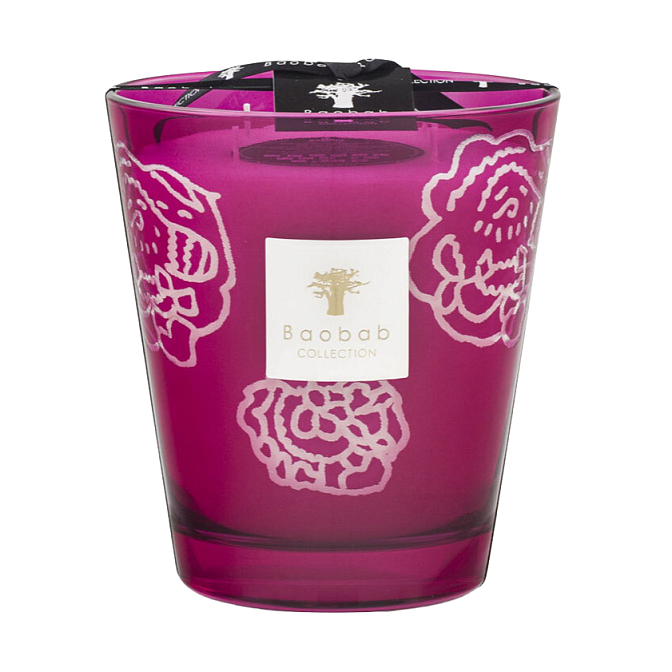 Аромасвеча Baobab Collectible Roses MAX 16 BURGUNDY 1100 г - фото-1 | interior market