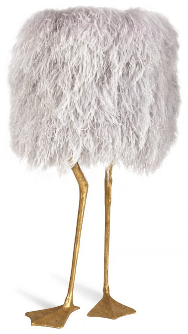 Настольная лампа Porta Romana DUCK FEET LAMP DECAYED GOLD - фото-1 | interior market