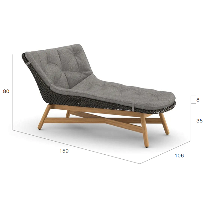 Кушетка Dedon MBRACE - фото-4 | interior market