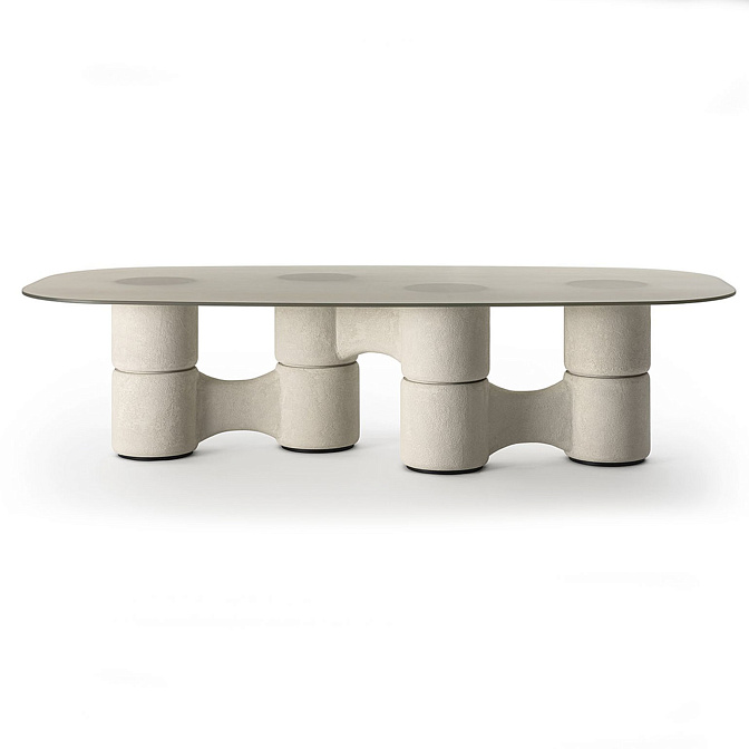Обеденный стол Gallotti&Radice Molecola - фото-1 | interior market