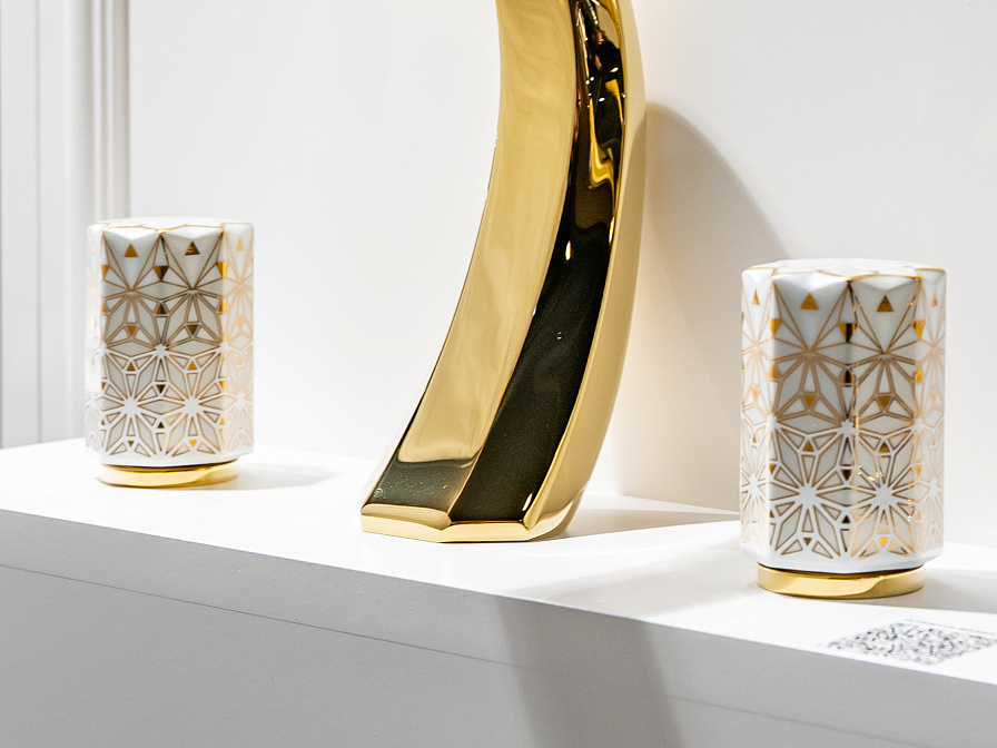 Смеситель для раковины THG Nihal porcelaine - фото-2 | interior market