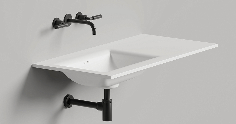 Раковина подвесная SALINI ONDA FLOW SQUARE - фото-8 | interior market