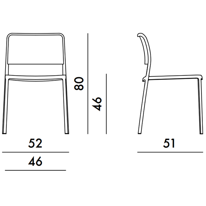 Стул для улицы Kartell Audrey - фото-5 | interior market
