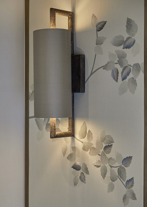 Бра Porta Romana LILLE WALL LIGHT BURNT SILVER - фото-3 | interior market