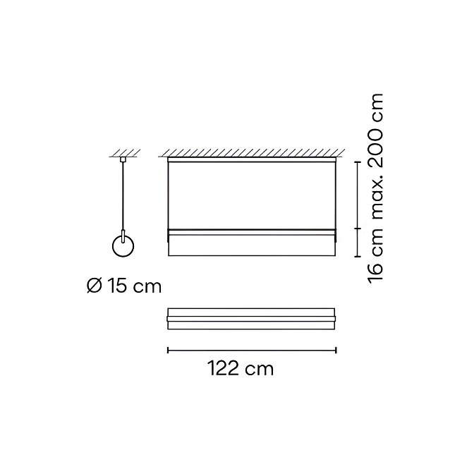 Потолочный светильник  Vibia Kontorno - фото-4 | interior market