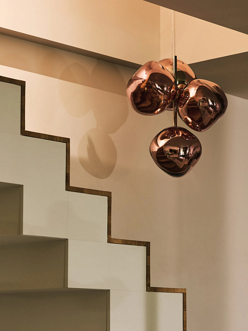 Потолочный светильник  Tom Dixon Melt Mini Chandelier - фото-4 | interior market