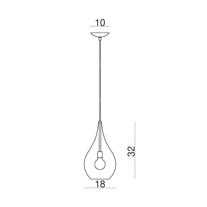 Потолочный светильник  CANGINI&TUCCI LACRIMA - фото-4 | interior market