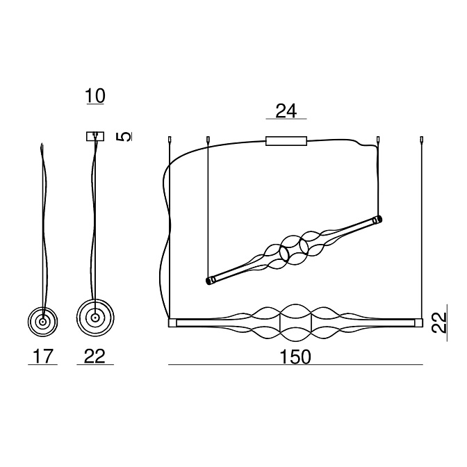 Потолочный светильник  CANGINI&TUCCI Frequency - фото-3 | interior market Потолочный светильник  CANGINI&TUCCI Frequency - фото-3 | interior market
