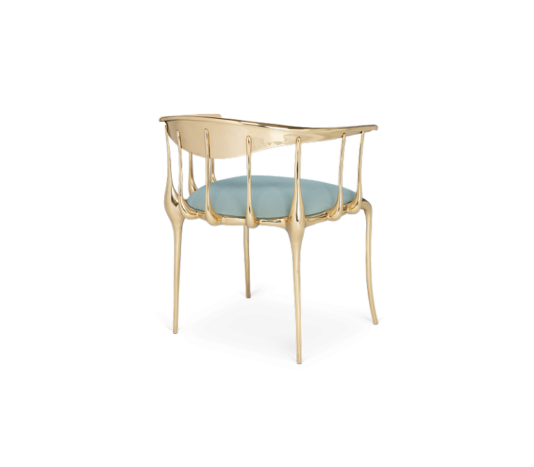 Обеденный стул Boca do Lobo Nº 11 Light Blue Chair - фото-4 | interior market
