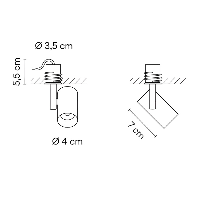 Потолочный светильник  Vibia Circus Solo - фото-4 | interior market
