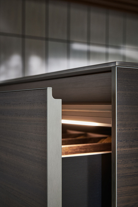 Кухня c островом Molteni Hi-Line 6 Frame Door - фото-16 | interior market