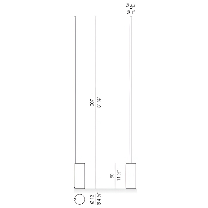 Торшер  Panzeri Hilow Line - фото-5 | interior market