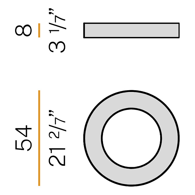 Потолочный светильник  Panzeri Silver Ring - фото-5 | interior market