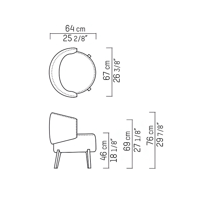 Кресло Studio Piet Boon Jane - фото-6 | interior market