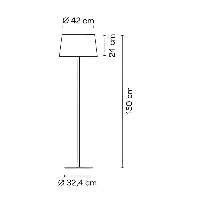 Торшер  Vibia Warm - фото-2 | interior market