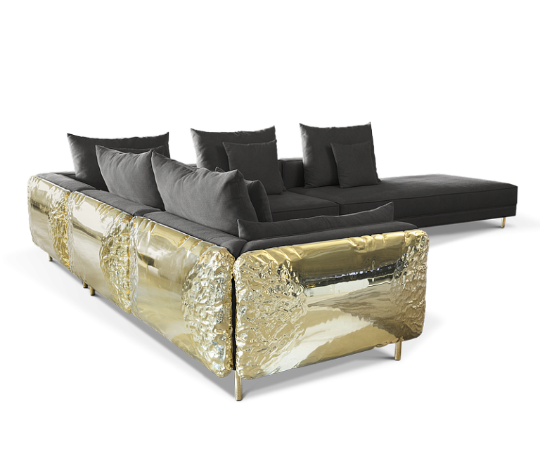 Диван Boca do Lobo Imperfectio Black Modular Sofa - фото-3 | interior market