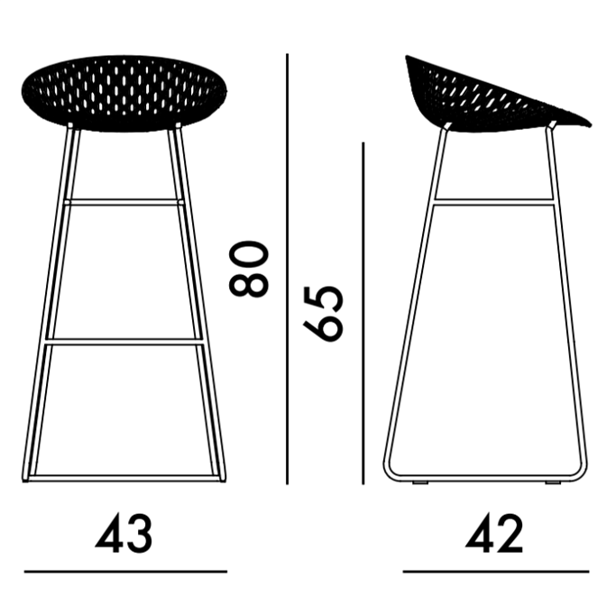 Барный стул Kartell Smatrik - фото-3 | interior market