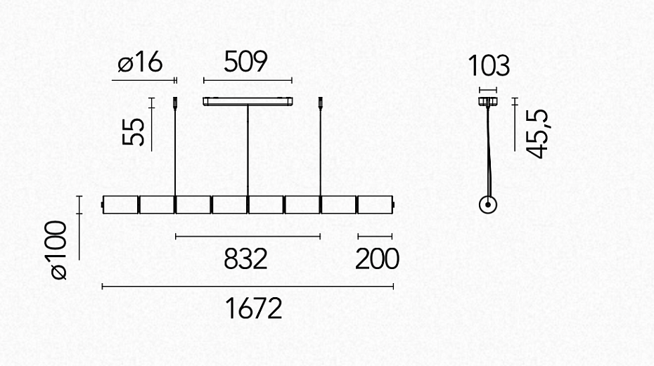 Потолочный светильник  Flos LUCE CILINDRICA S1 - фото-6 | interior market