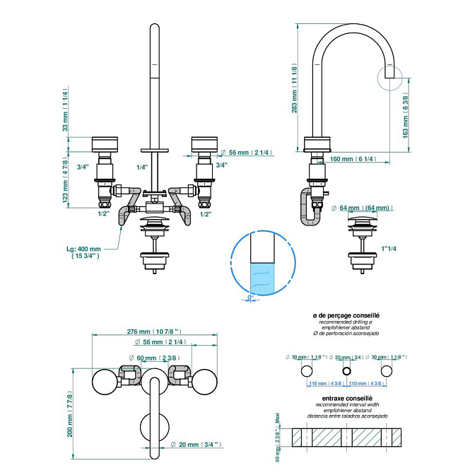 Смеситель для раковины THG Yoko Color - фото-2 | interior market