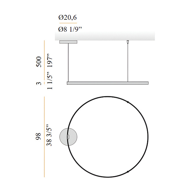 Потолочный светильник  Panzeri ZERO ROUND SMART - фото-5 | interior market