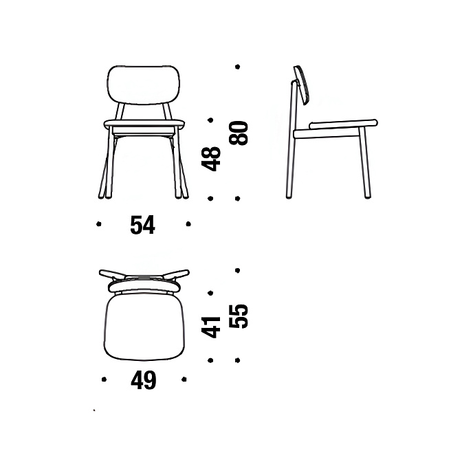 Стул Moroso Klara - фото-2 | interior market