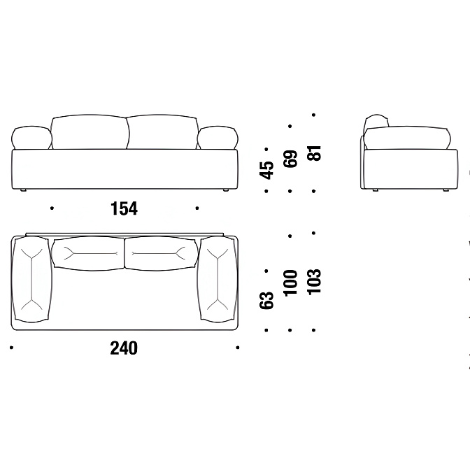 Диван Moroso D-Uffle - фото-3 | interior market