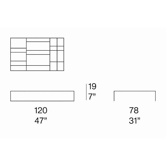 Журнальный столик Paola lenti Sciara - фото-4 | interior market