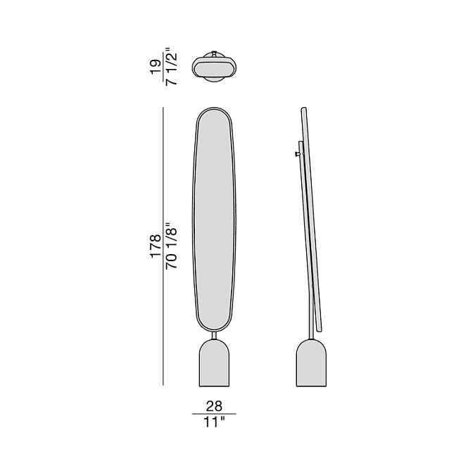 Зеркало интерьерное Porada EKERO MIRROR - фото-6 | interior market