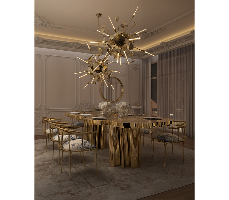 Потолочный светильник  Boca do Lobo Supernova Chandelier - фото-8 | interior market