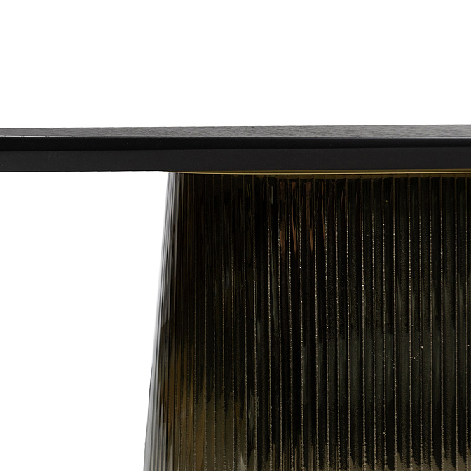 Консоль  Tonin Casa ADONE PLISSÉ silk wood - фото-5 | interior market